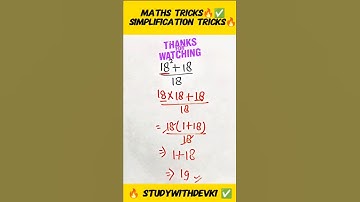 Simplification tricks 🔥🤯 #maths #mathstricks #motivation #khansir