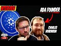 Cardano founder charles hoskinson live