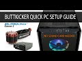 Buttkicker Gamer 2 | Quick and Easy PC Setup Guide | No sound card needed