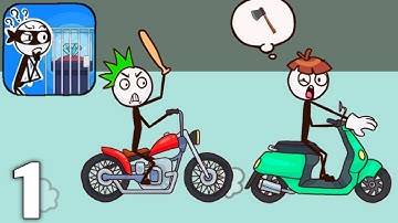 Stickman Thief - Gameplay Walkthrough Part 1 All Levels 1-50 (Android & iOS)