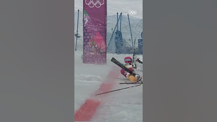 What a finish! 😮 ❄️ #shorts