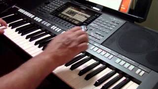 Video thumbnail of "Solitaire   Yamaha PSR-S970"