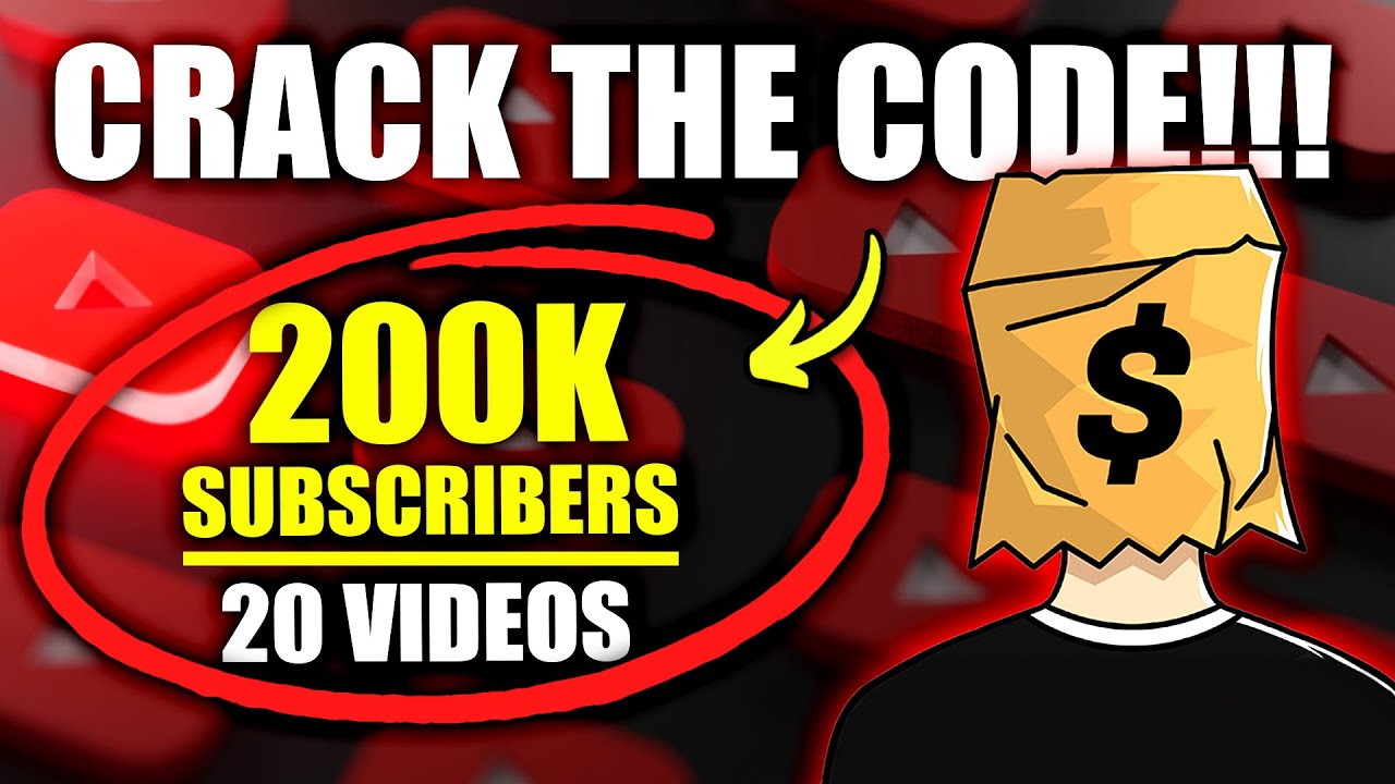 ZERO to 200k Subscribers Uploading 20 Videos (How?) - YouTube