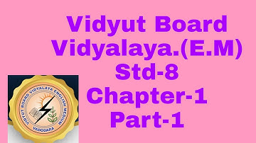 114. Mathematics,Std 8,Chapter-1,Part-1| Vidyut Board Vidyalaya |BHAGYESH THAKKAR .