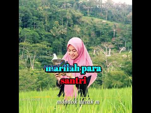 Lagu marilah para santri