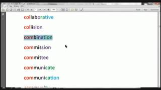 Fifth Grade Multi Syllable Words Lesson 4