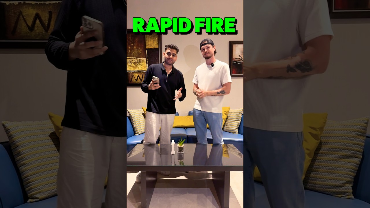 RAPID FIRE WITH PANDA SouLAman x Panda    