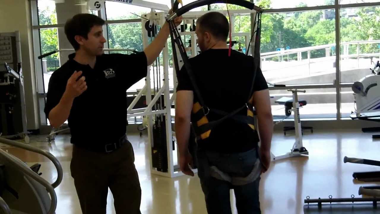 ceiling lift with traditional standing harness YouTube