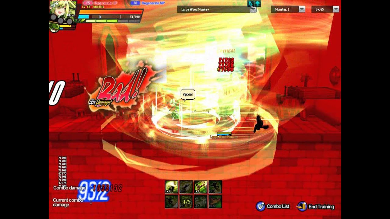 [VOID Elsword] Spiral Strike #Rena WS - YouTube
