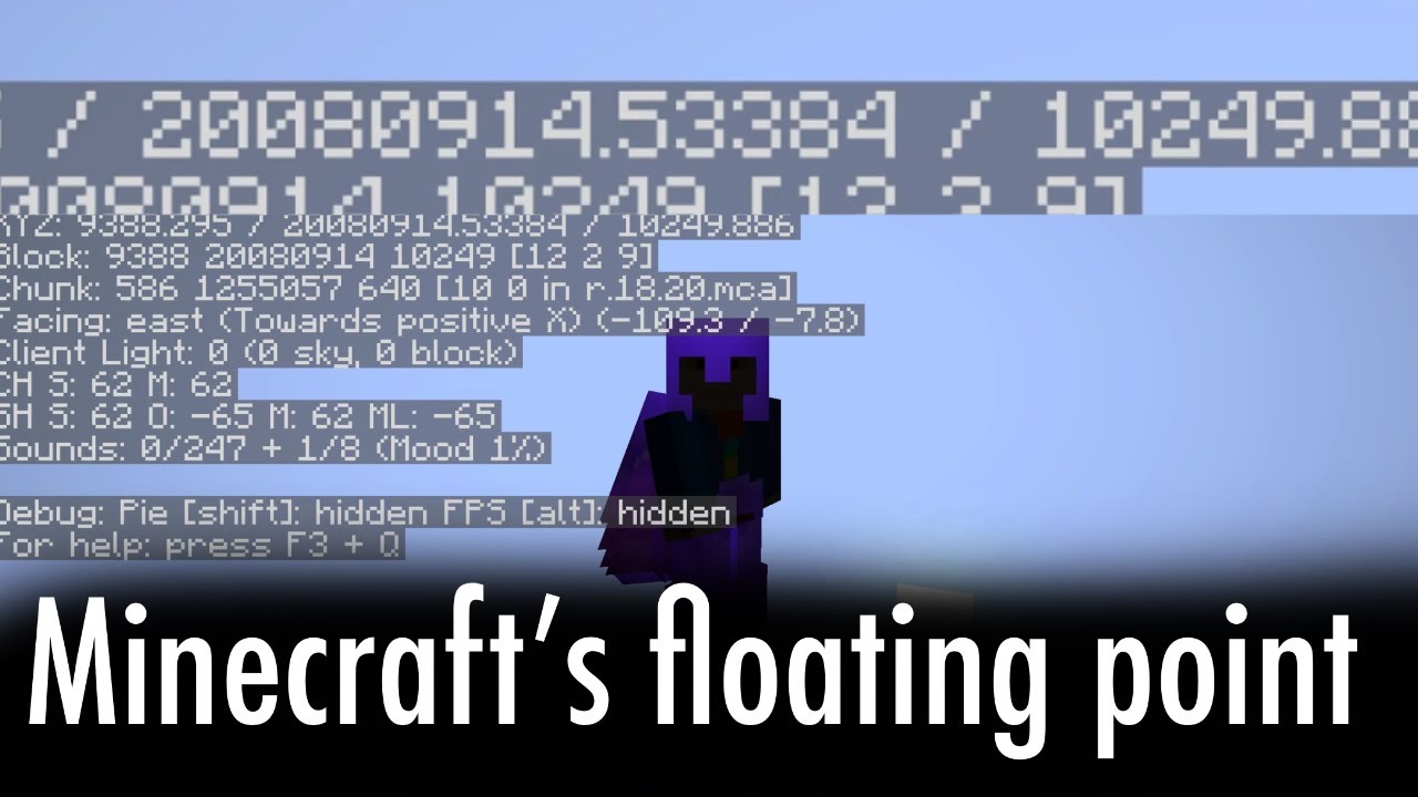 Minecraft's Floating Point - YouTube