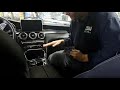 How to remove Center Console Mercedes GLC & C class | How to remove the factory radio GLC & C class