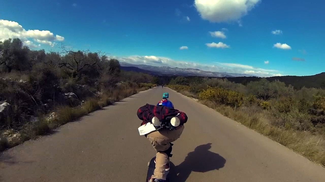 longboard 意味 Downhill Skateboarding Raw Run @Salza: Oriol and Aleix