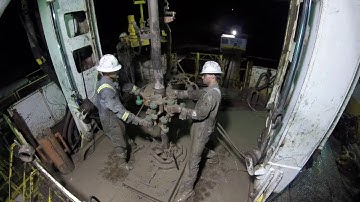 Trippin Pipe On Super Single Rig