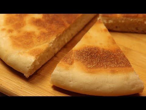 Видео рецепт Дрожжевой хлеб на сковороде