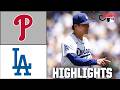 Philadelphia Phillies vs. Los Angeles Dodgers | Full Game Highlights | ESPN MLB