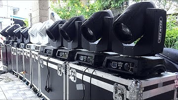 Moving Head Beam230 Cleaning and Testing SDSS pinoy vlog