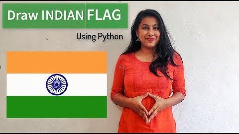 Draw Indian Flag | Python project | Turtle | Easy Tutorial