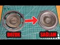 Yenisini Almayın!  Eskisini tamir edin! - How to Change Speaker Diaphragm