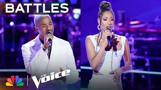 Brandon Montel and Kara Tenae's Sweet Voices Shine on Brandy's 'Have You Ever' | The Voice Battles