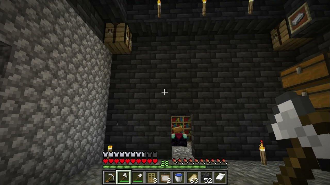 How to make a Secret Room in your House Minecraft YouTube