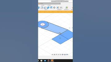 fusion 360 #short #Extrude #commond #fusion360 #360 #viral #videos #shortviral