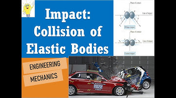 IMPACT :COLLISION OF ELASTIC BODIES (PART -1)