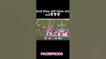Still blew em out💀 #shorts #youtube #youtubeshorts #chiefs #eagles #superbowl #nfl #edit #fyp