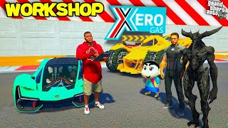 Franklin Bring Most Expensive Venom Car In His Workshop in GTA 5 | SHINCHAN and CHOP