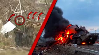 Победа в Харькове 7 россиян взяты в плен! Боевые машины уничтожены!