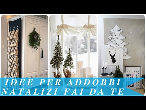 Addobbi Natalizi Youtube.Idee Per Addobbi Natalizi Fai Da Te Youtube