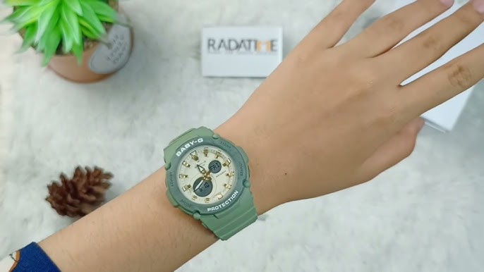 Casio Baby-G Resin Strap Women Watch BGA-275M-3ADR Green Original New