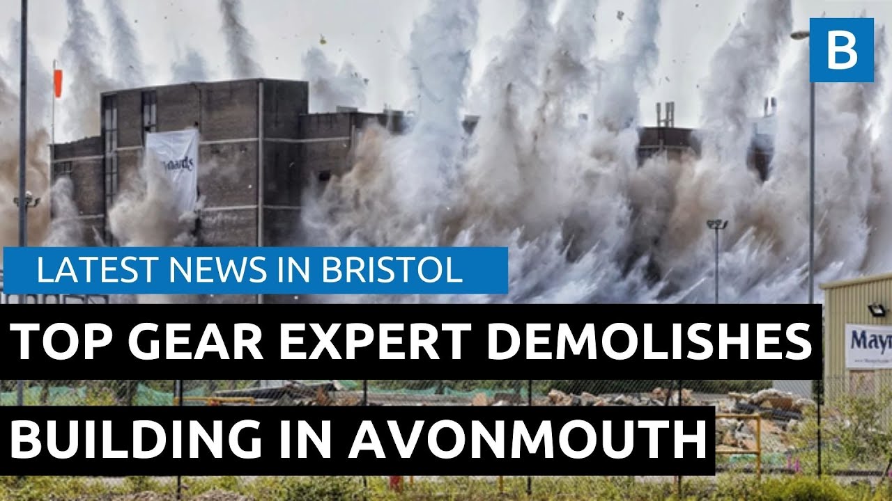 Top Gear Expert Demolishes Building in Avonmouth