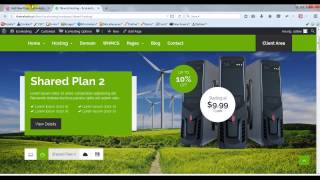 How to Setup Shared Hosting Page of EcoHosting - Responsive Hosting and WHMCS Wordpress Theme