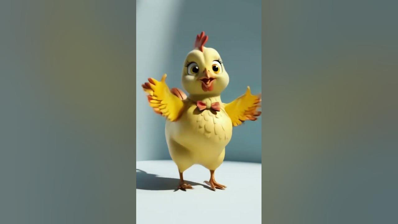 Chicken Dance 🐥❤️ #chicken #chickendance #chickenfunny #funnydance #funnychickens #shortvideo