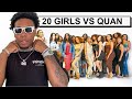 20 women vs 1 youtuber quan