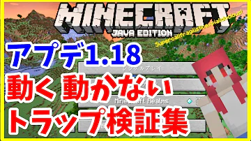 マイクラ 1 18攻略