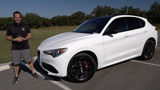Is the updated Alfa Romeo Stelvio a BETTER performance SUV to BUY?