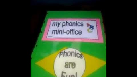 Phonics Mini Office