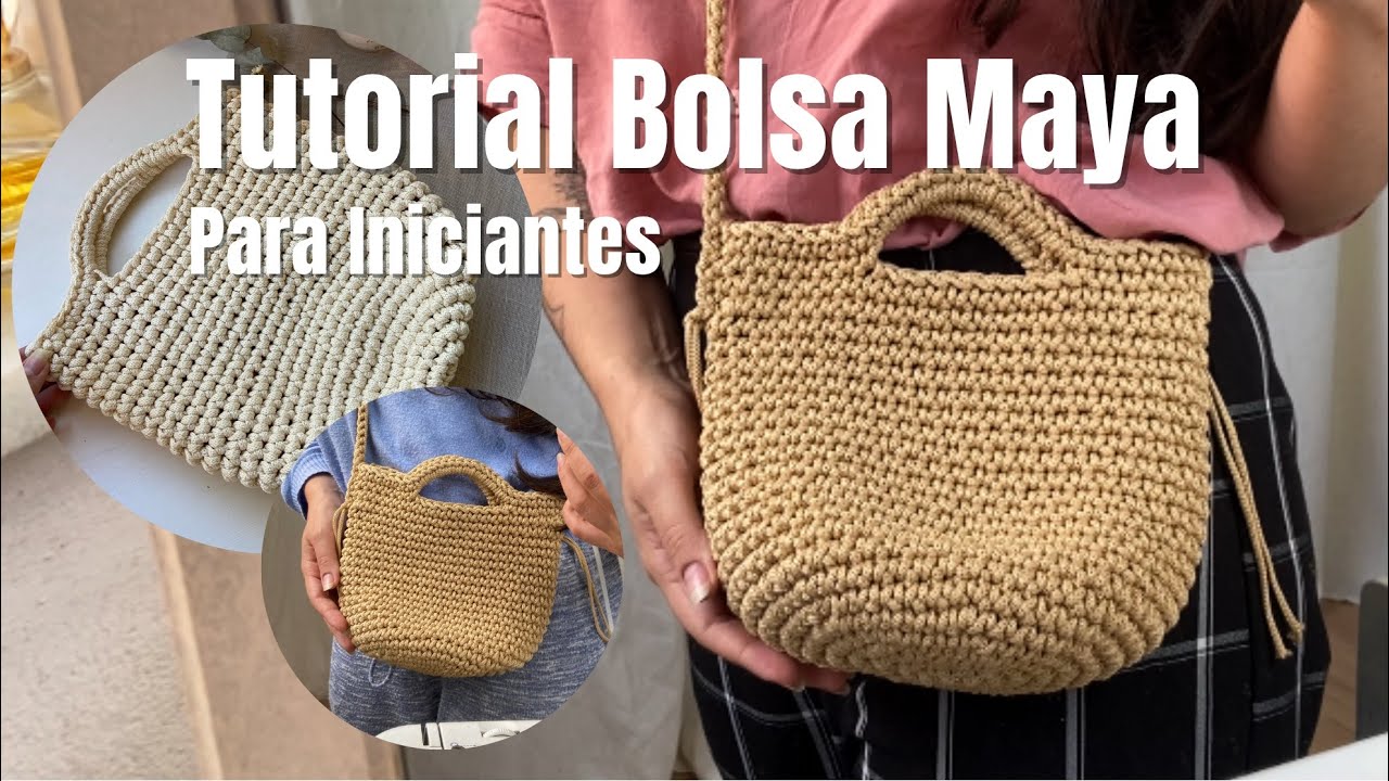 TUTORIAL BOLSA DE CROCHÊ | Bolsa Maya | Rápido & Fácil
