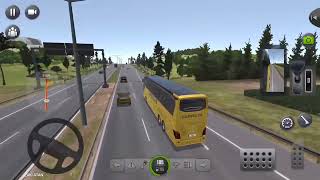 Bus simulator ultimate Gameplay| ANDROID/IPHONE volvo bus driver