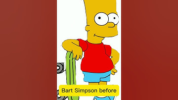 Bart Simpson glow up #procreate #simpsons #lilmanflan