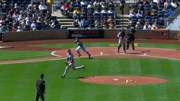 DET@PIT: Harrison plates Marte on an infield single