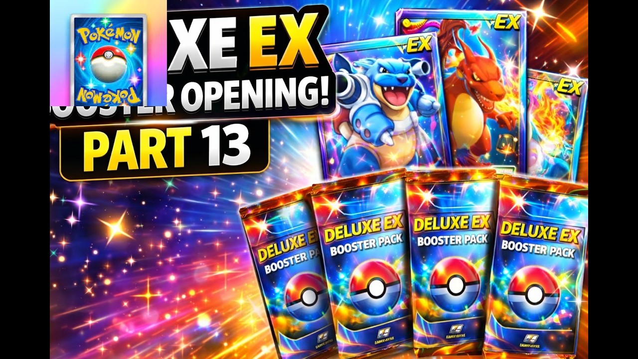 Pokémon TCG Pocket Gameplay Walkthrough Part 13 (Deluxe EX Booster Packs Opening) (iOS/Android)
