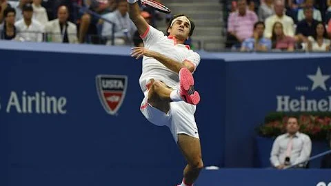 Djokovic's answer to Federer's SABR  US Open 2015 Final