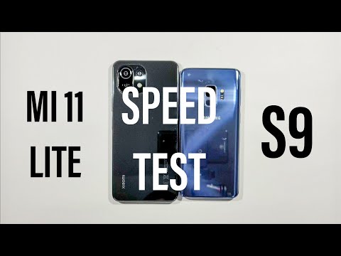 Xiaomi Mi 11 Lite vs Samsung S9 Speed Test