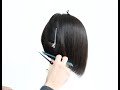 Graduated Bob A line /  How to cut a graduated bob / Step by Step hairdressing videos.