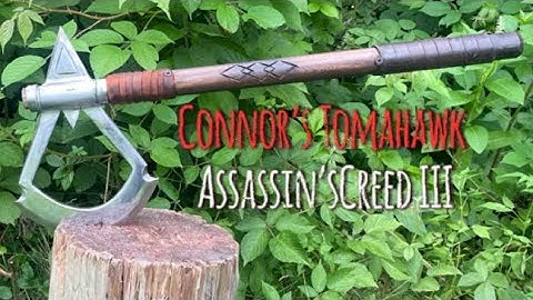 Making Connor’s Tomahawk from Assassin’s Creed 3! 🔥⚒️🔥