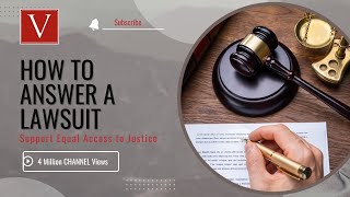 How to Answer a Lawsuit by Attorney Steve®