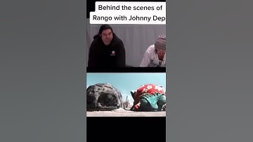 Behind The Scenes with Johnny Depp for Rango