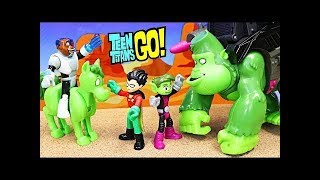 Teen Ans Go Beast Boy Teaches Robin Transforming Superpowers